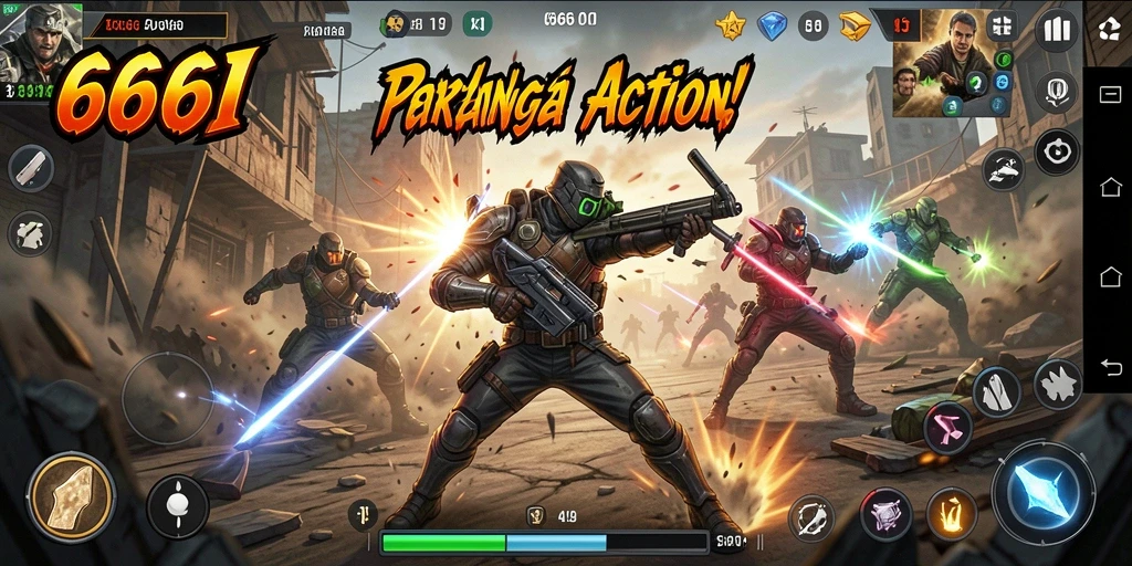 Gameplay seru dan adiktif di 666I.
