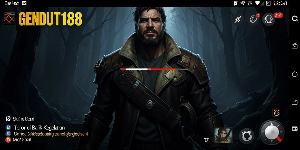 Screenshot gameplay <strong>GENDUT188</strong> yang menakutkan di dunia Horror.
