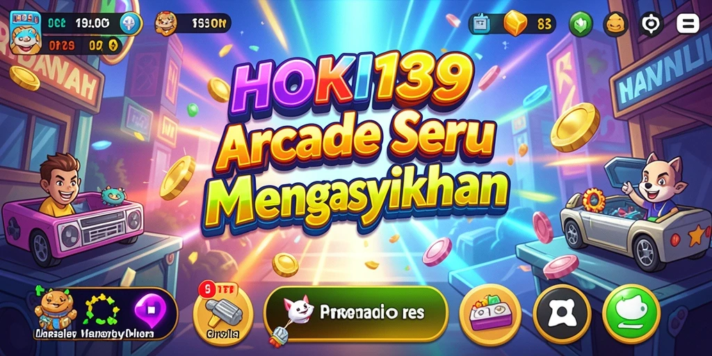 Tampilan permainan HOKI138 yang seru dan penuh warna.