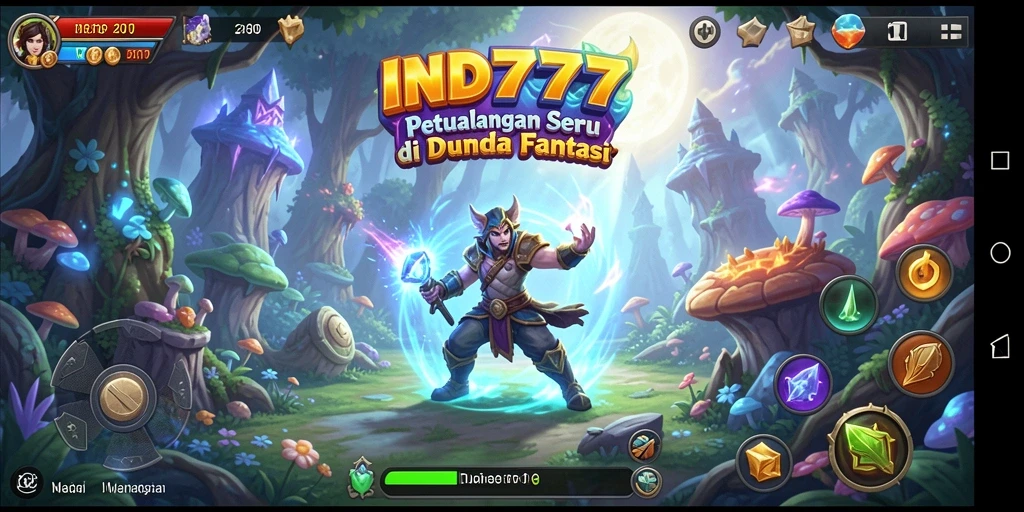 Tampilan gameplay menarik dari IND777 dengan petualangan seru.