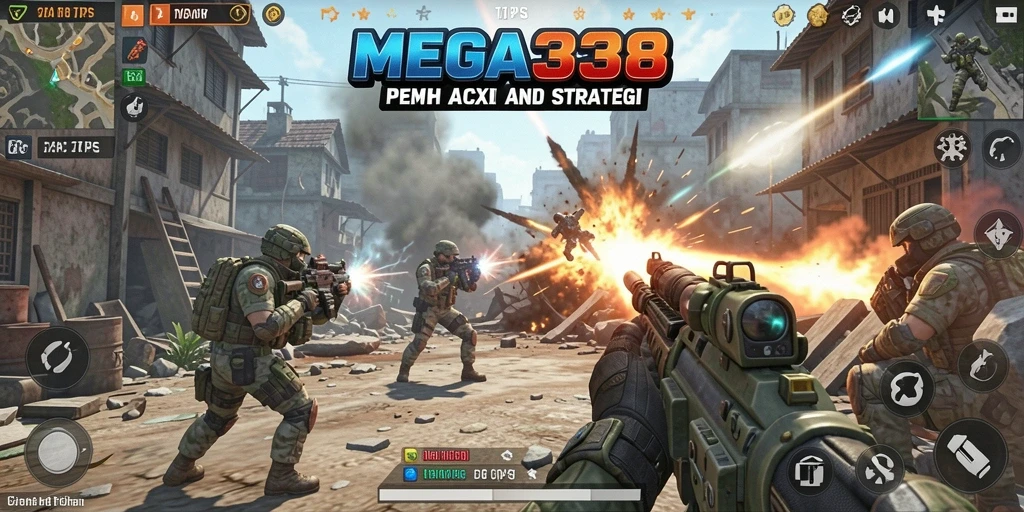 Gameplay seru MEGA338 dengan grafis menakjubkan.