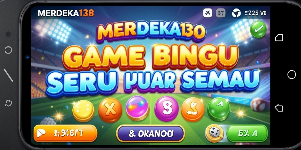 Tampilan menarik dari gameplay Bingo di MERDEKA138.