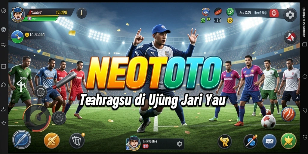 Tampilan gameplay NEOTOTO yang dinamis dan menarik.