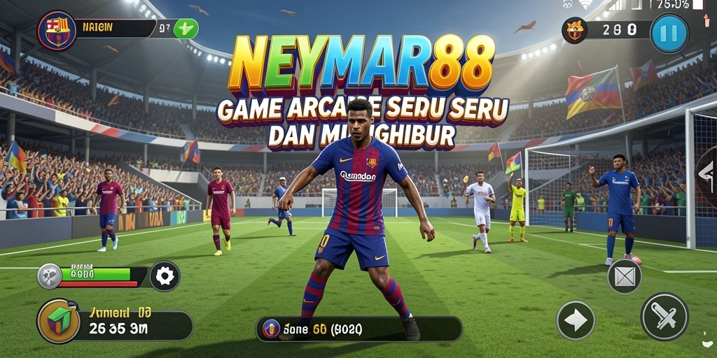 Tangkapan layar dari gameplay seru di NEYMAR88 yang menarik.